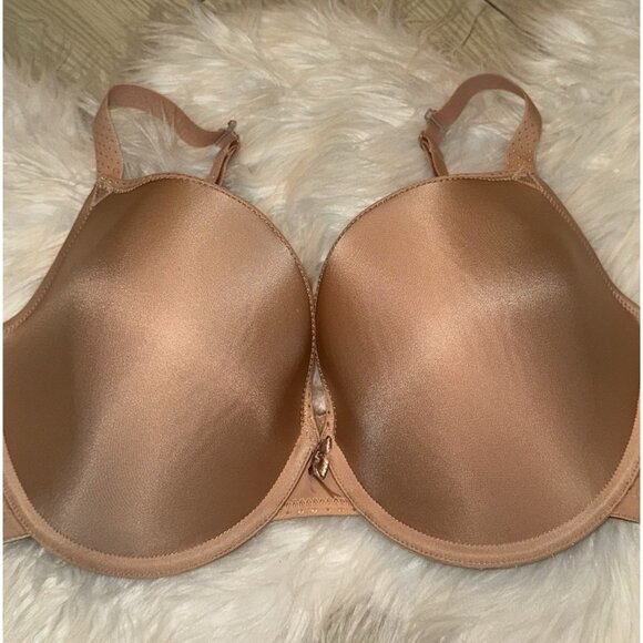 Cleo Panache 9175 Koko Plunge Bra Lined Underwire 34GG Tan New - Picture 3 of 8